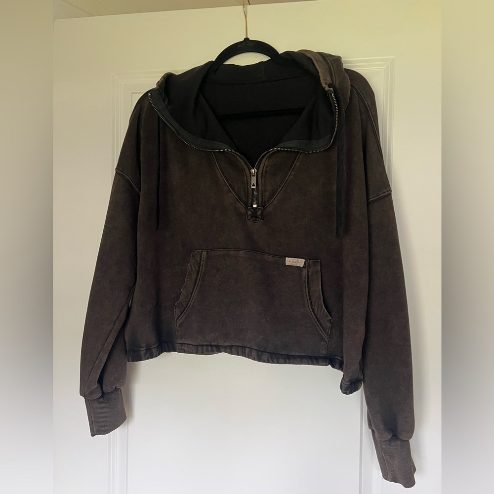Women's Brown Hoodie Sweater